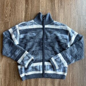 Lucky Brand Women’s Full-Zip Knit Sweater